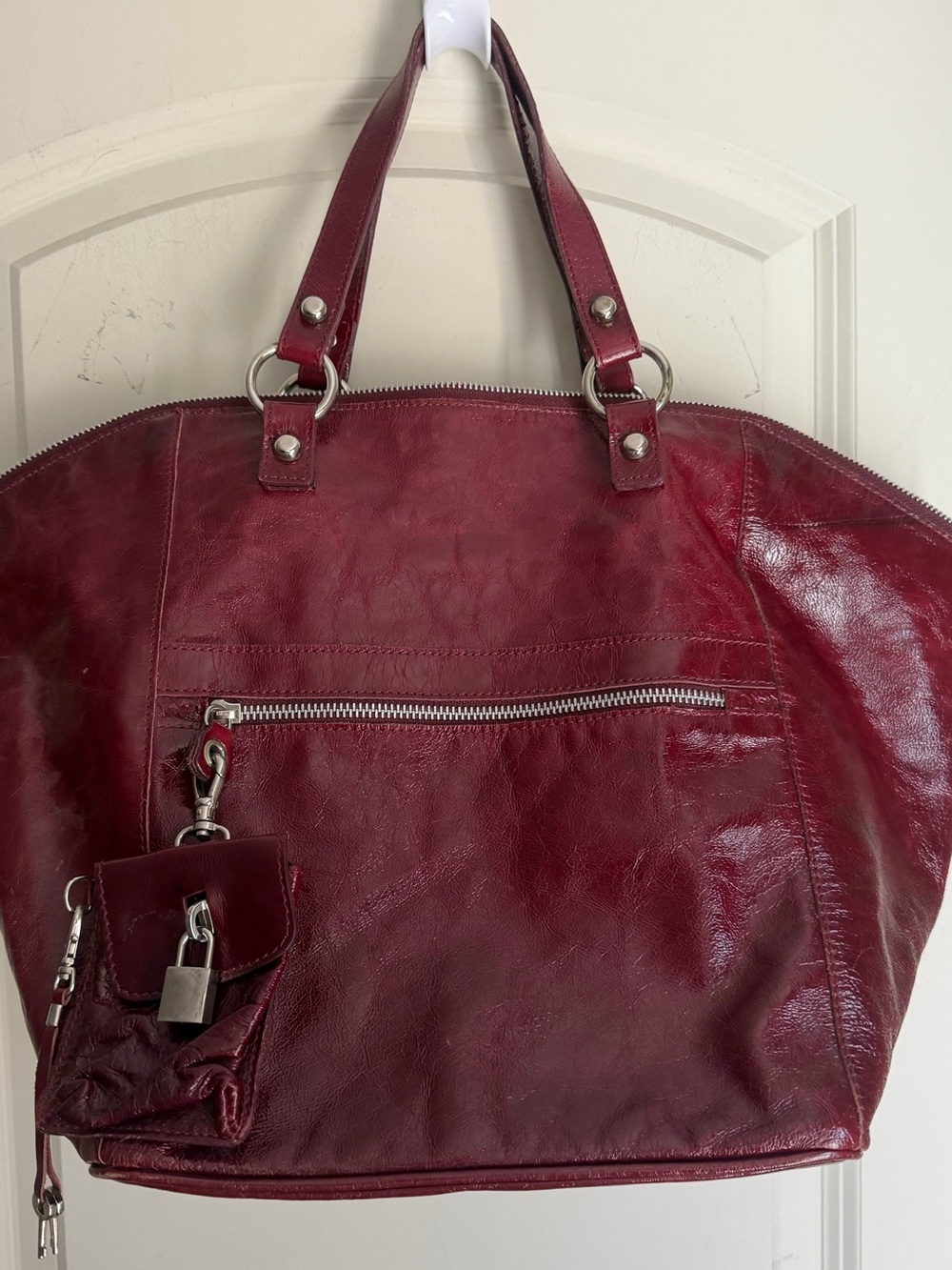 Gianni chiarini leather Y2K red made in Italy boho formal Femenine